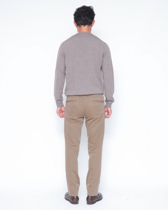 INCOTEXサテンスウェットパンツ【SLACKS/100 SLIM FIT】23l