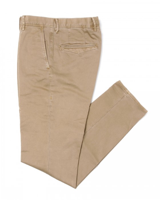 サテンスウェットパンツ【SLACKS/100 SLIM FIT】｜INCOTEX