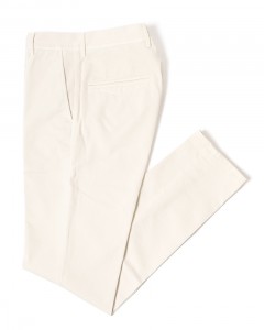 サテンスウェットパンツ【SLACKS/100 SLIM FIT】