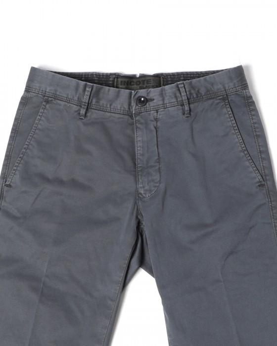 INCOTEXギャバコットン ストレッチチノ【SLACKS/100 SLIM FIT】01l