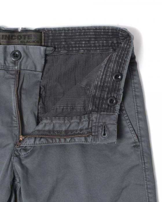 INCOTEXギャバコットン ストレッチチノ【SLACKS/100 SLIM FIT】05l