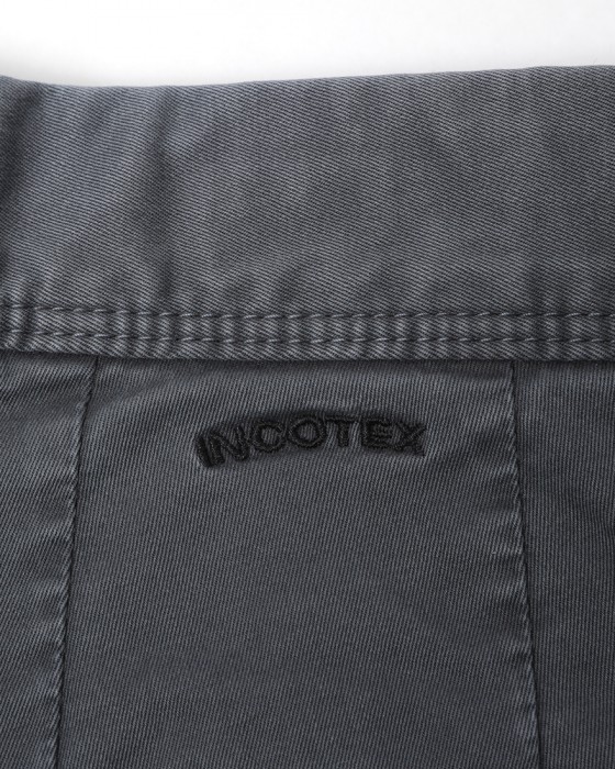 INCOTEXギャバコットン ストレッチチノ【SLACKS/100 SLIM FIT】13l