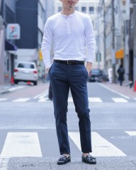 INCOTEXロイヤルバタビア ストレッチドレスチノ 【1951 COLLECTION /30 SLIM FIT】mb_ma