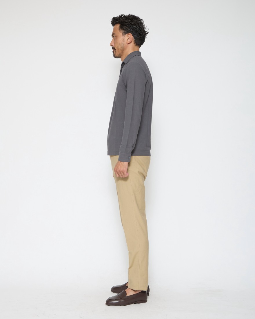 INCOTEXキャンバススウェットパンツ【SLACKS/100 SLIM FIT】27l