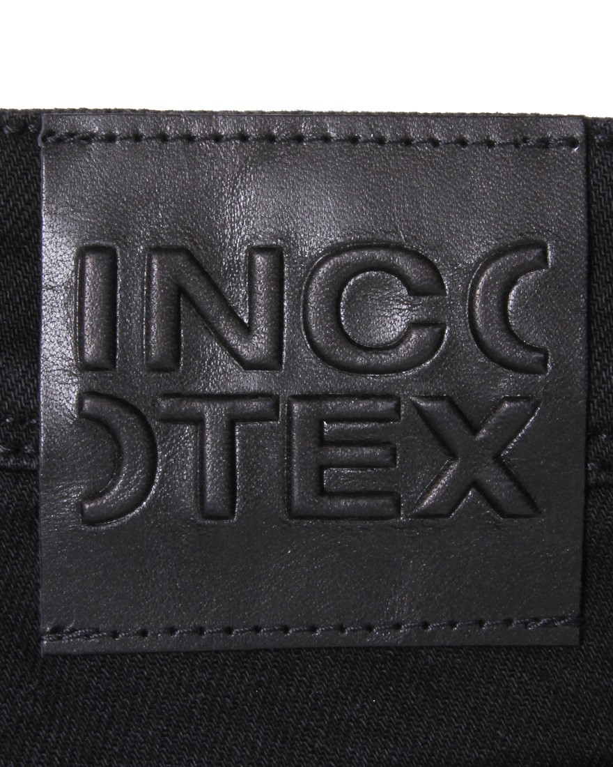 INCOTEXスリムテーパード ストレッチブラックデニム【INCOTEX BLUE DIVISION】17l