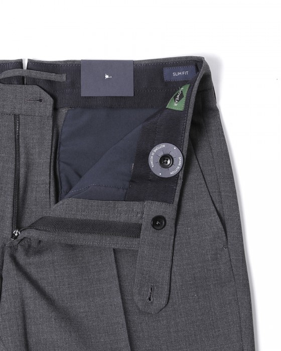 INCOTEXテクノトロピカル ノープリーツテーパードスラックス【1951 COLLECTION /35 SLIM FIT】07l