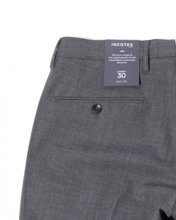INCOTEXテクノトロピカル ノープリーツテーパードスラックス【1951 COLLECTION /35 SLIM FIT】11l