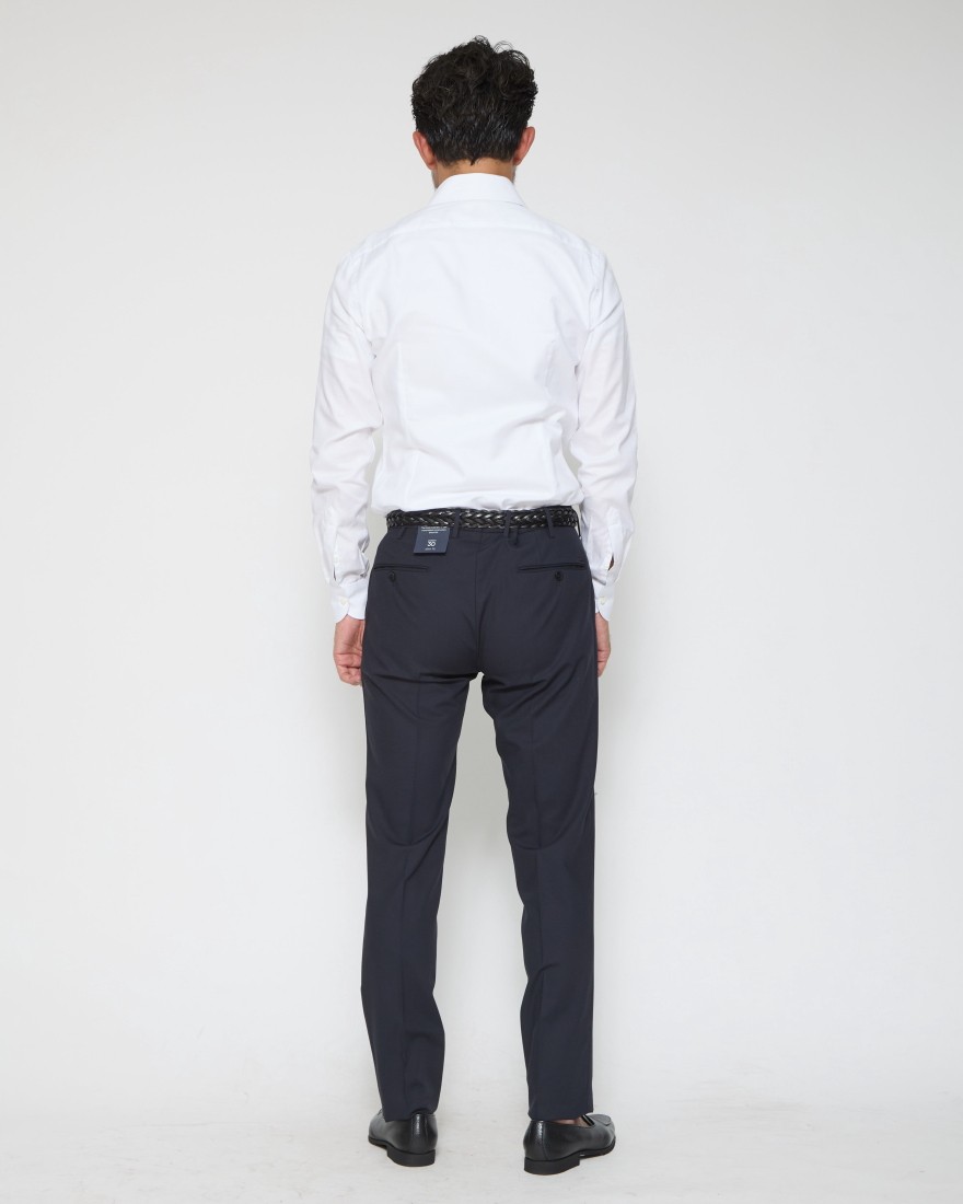 INCOTEXテクノトロピカル ノープリーツテーパードスラックス【1951 COLLECTION /35 SLIM FIT】30l