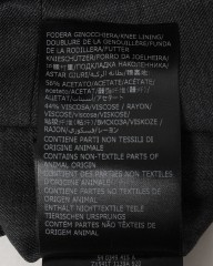 INCOTEXグレーウール ワンプリーツテーパード スラックス【54 Tarpered】mb_22l