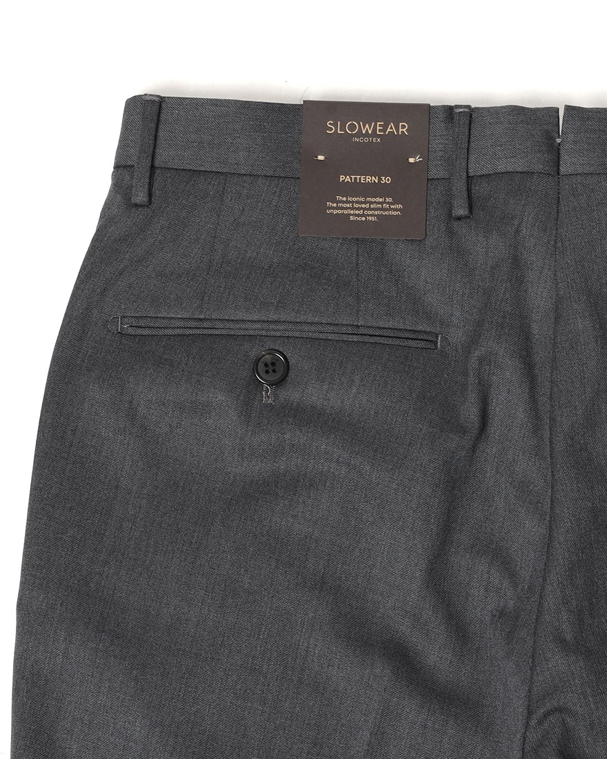 INCOTEXウール スラックス【1951 COLLECTION /35 SLIM FIT】15l