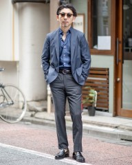 GTAラナウール ドレススラックス【FEDERICO SLIM】mb_ma