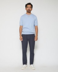 Hernoナイロン 1プリーツストレッチパンツ【Herno Laminar】mb_22l