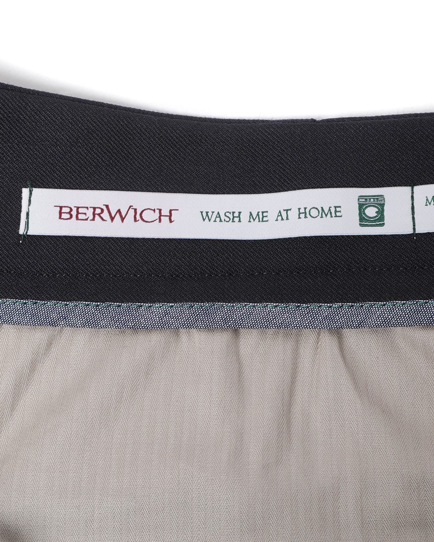 ストレッチウール 2インプリーツパンツ【SCOTCH】｜BERWICH