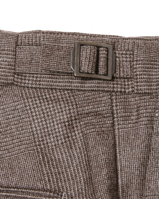 BERWICHグレンチェック 2プリーツ パンツ【SCOTCH/スコッチ】12l
