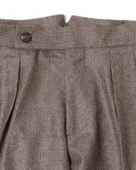 BERWICHグレンチェック 2プリーツ パンツ【SCOTCH/スコッチ】mb_04l