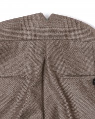 BERWICHグレンチェック 2プリーツ パンツ【SCOTCH/スコッチ】mb_08l