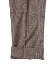 BERWICHグレンチェック 2プリーツ パンツ【SCOTCH/スコッチ】mb_14l