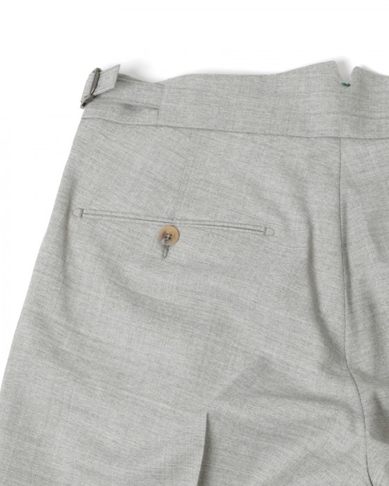 BERWICHウール 2インプリーツパンツ【SCOTCH】11l