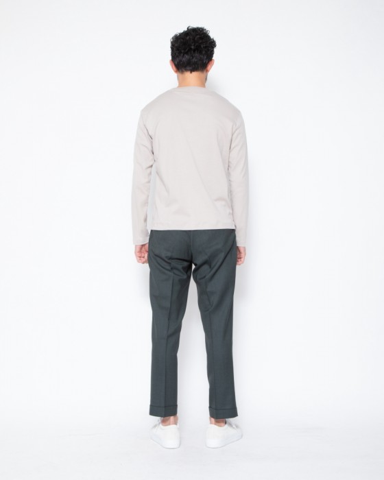 BERWICHウール 2インプリーツパンツ【SCOTCH】24l