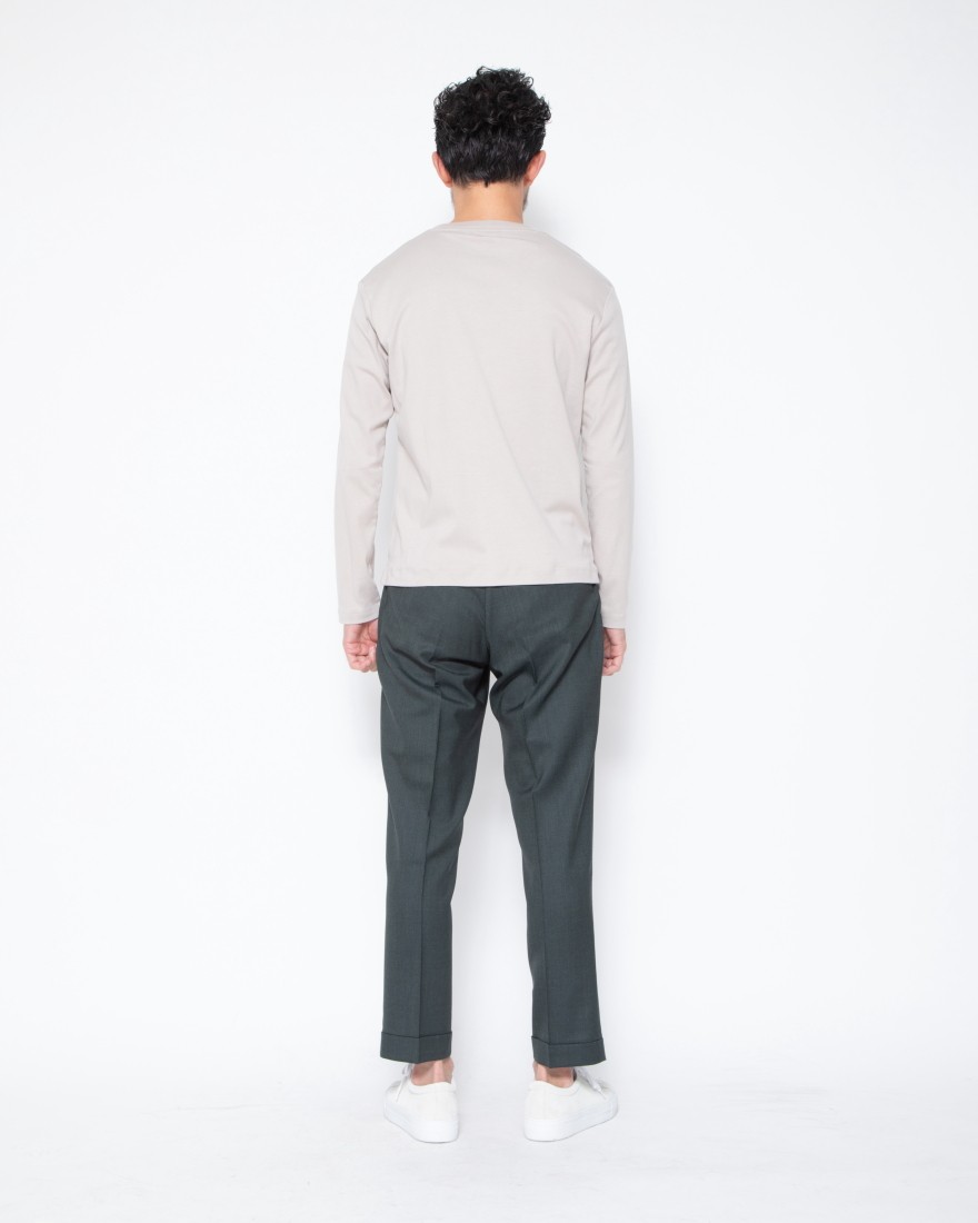 BERWICHウール 2インプリーツパンツ【SCOTCH】24l