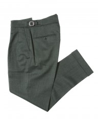 BERWICHウール 2インプリーツパンツ【SCOTCH】mb_c1