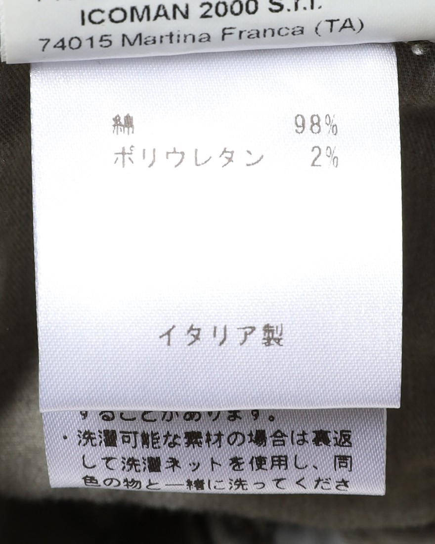 BERWICHストレッチコットンテーパードパンツ【J MORELLO/モレッロ】18l
