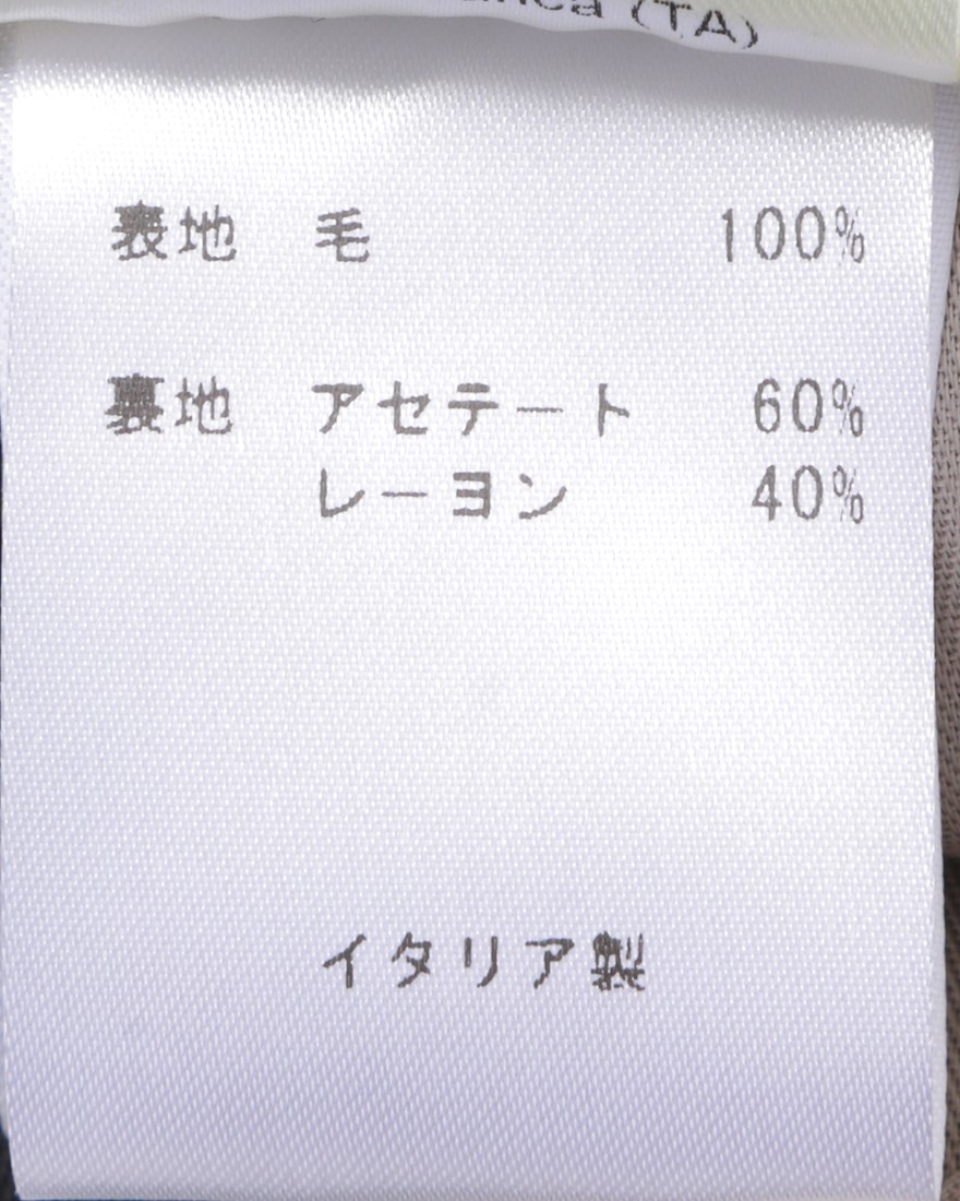 BERWICH1プリーツウォッシャブルウールパンツ【MORELLO 1P/モレッロ 1P】15l
