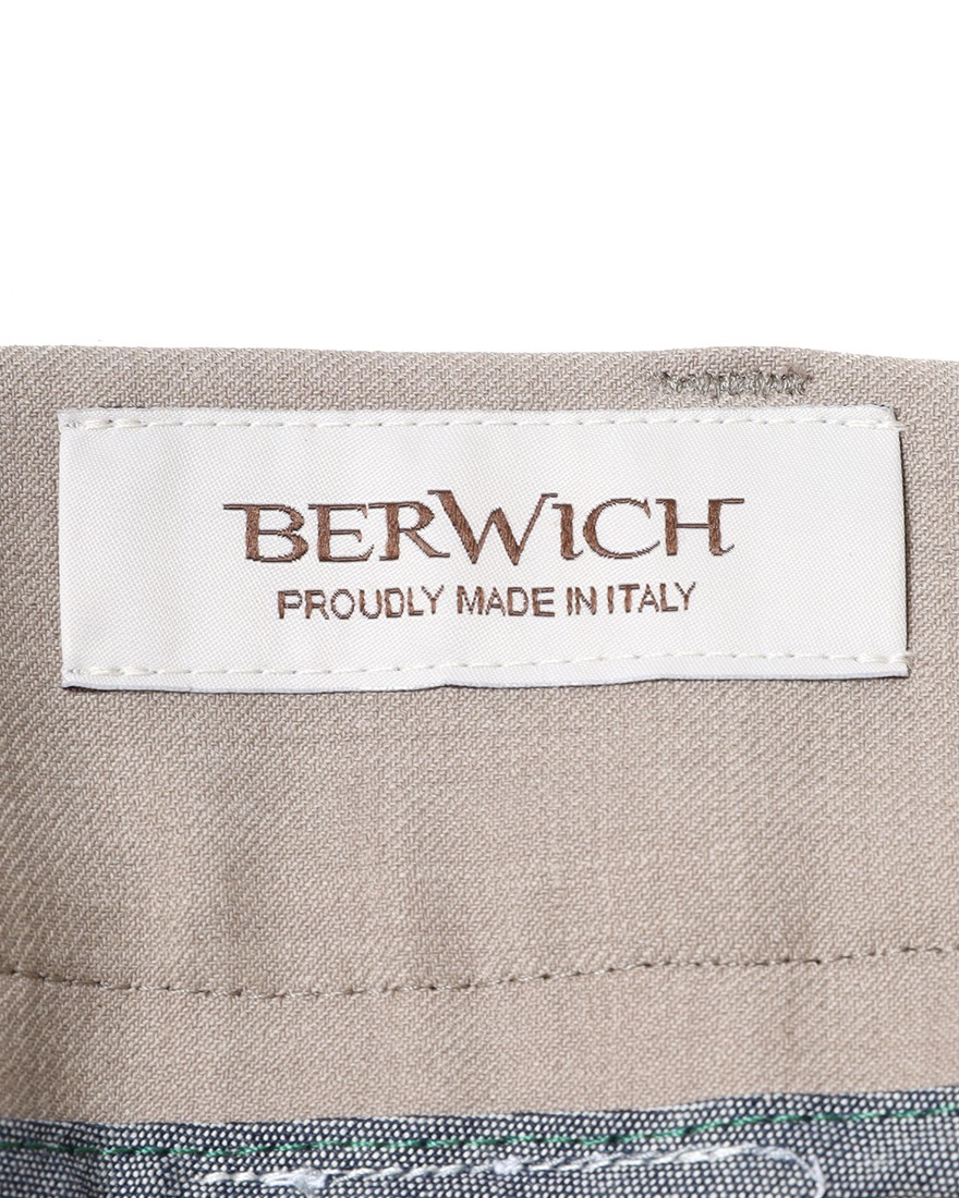 BERWICHストレッチウール テーパードパンツ【BERTO/べルト】17l