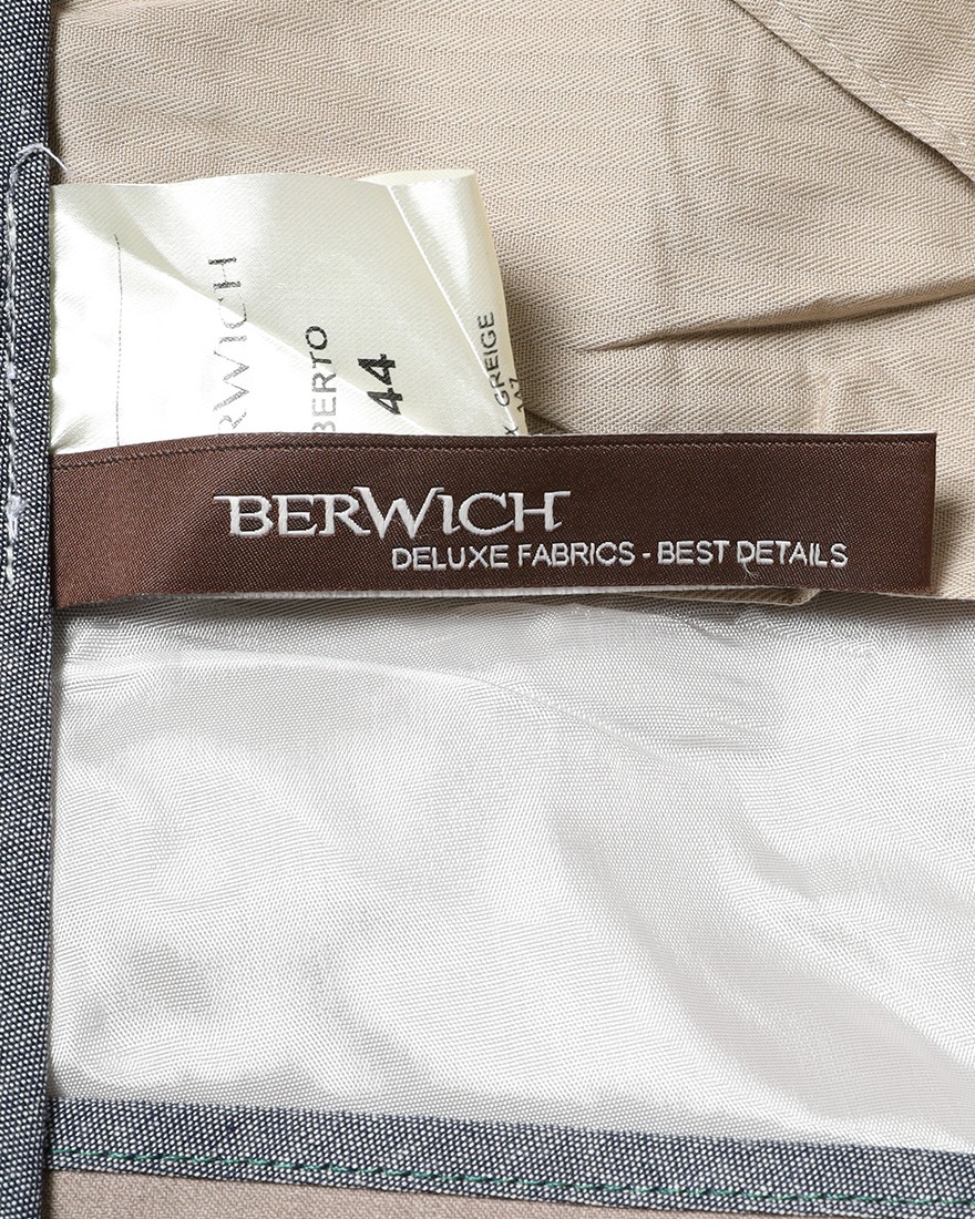 BERWICHストレッチウール テーパードパンツ【BERTO/べルト】18l
