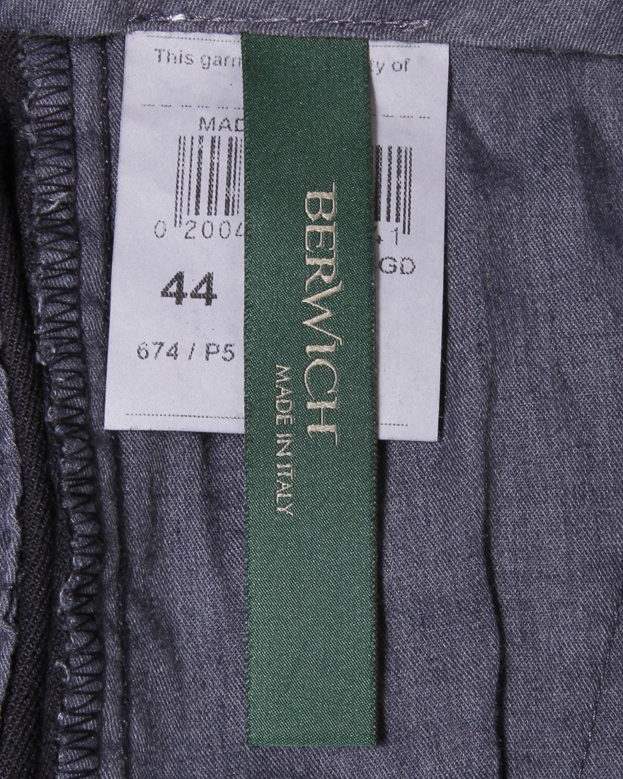 BERWICHストレッチリネンコットン テーパードパンツ【J MORELLO/Jモレッロ】14l