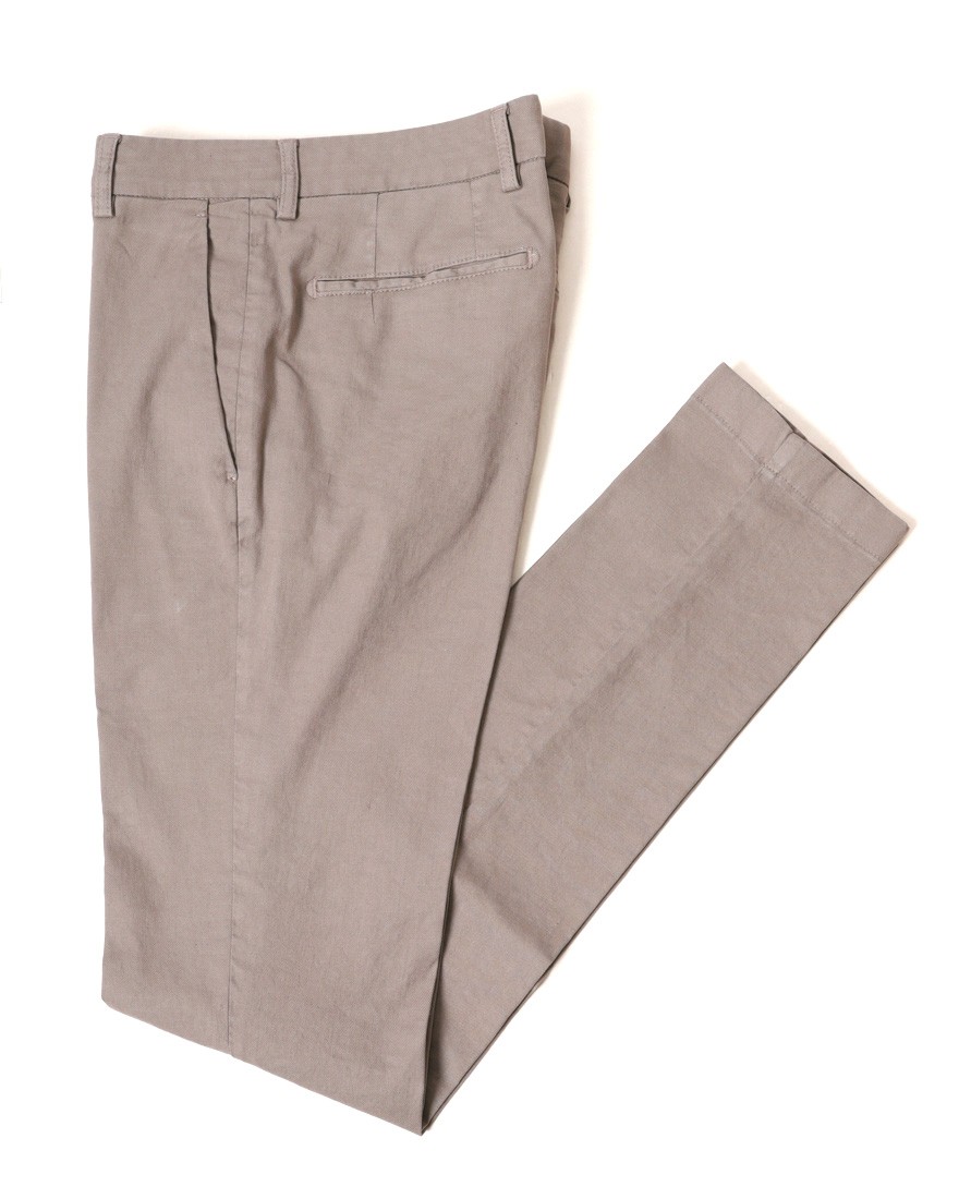 BERWICHストレッチリネンコットン テーパードパンツ【J MORELLO/モレッロ】