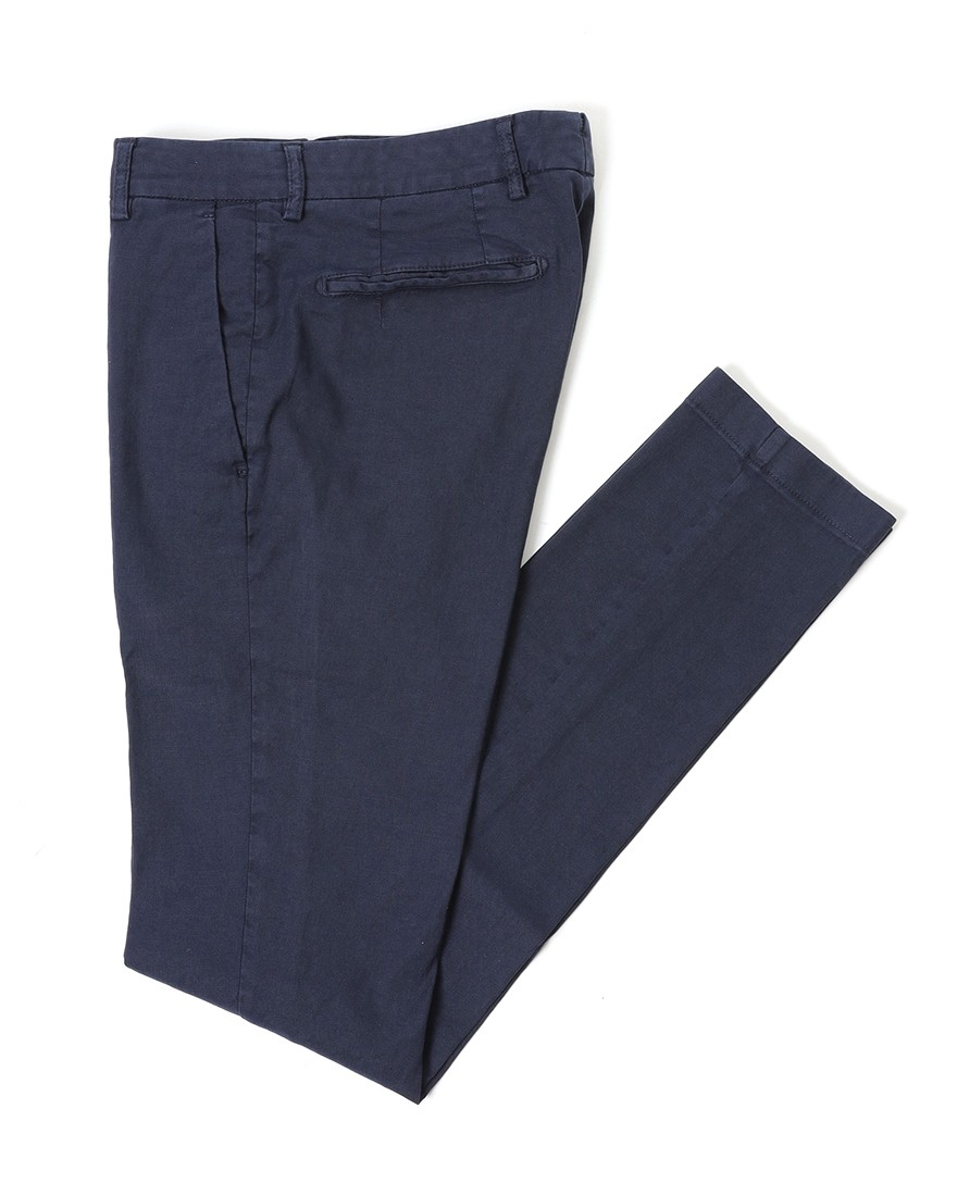 BERWICHストレッチリネンコットン テーパードパンツ【J MORELLO/モレッロ】