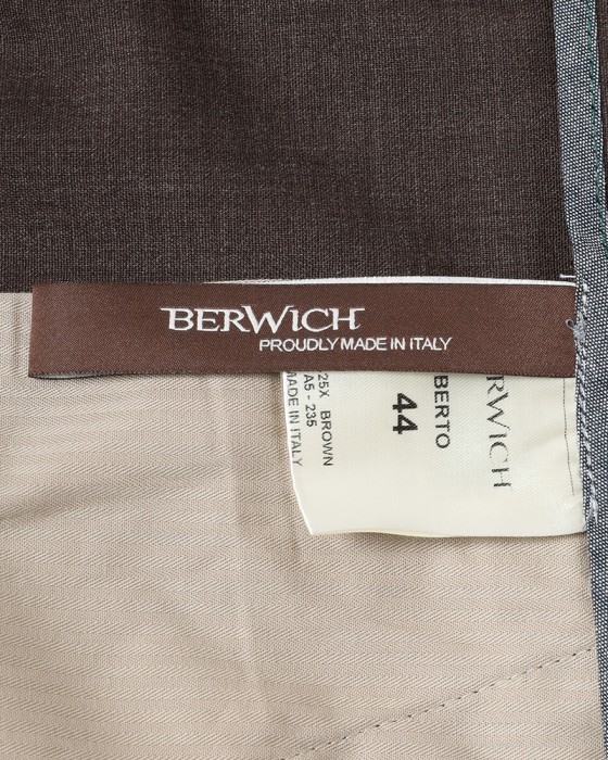 BERWICH4シーズンソフトウール テーパードパンツ【BERTO/べルト】18l