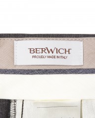 BERWICHウール混ストレッチ ワンプリーツテーパードパンツ【JSP1PCL】mb_14l