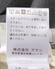 BERWICHウール混ストレッチ ワンプリーツテーパードパンツ【JSP1PCL】mb_16l
