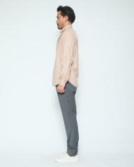 BERWICHウール混ストレッチ ワンプリーツテーパードパンツ【JSP1PCL】mb_22l
