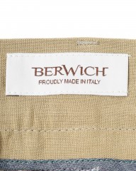 BERWICHリネン ワンプリーツ テーパードショーツ【BERTO/べルト】	mb_17l