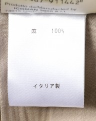 BERWICHリネン ワンプリーツ テーパードショーツ【BERTO/べルト】	mb_19l