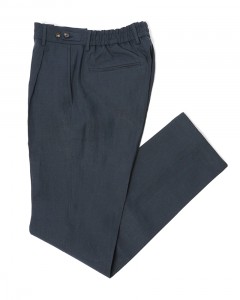 リネン ワンプリーツ テーパードパンツ【BERTO/べルト】