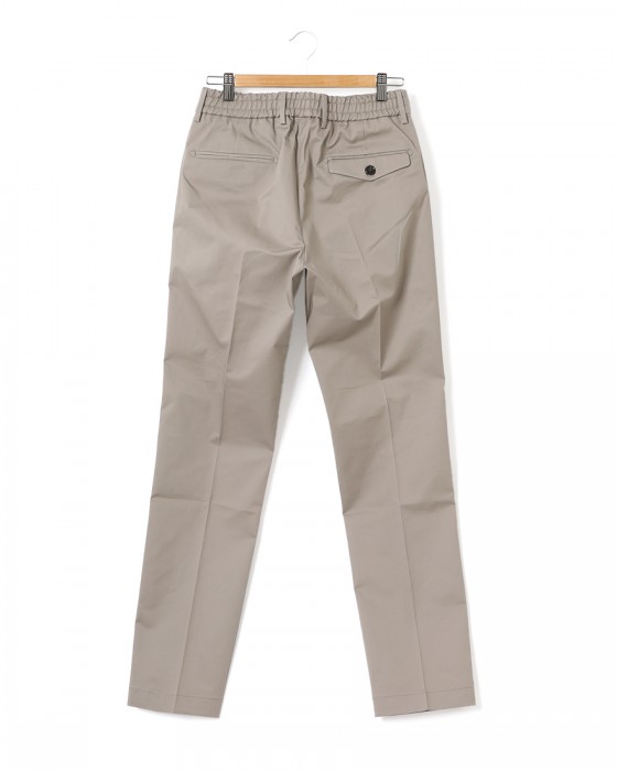 BERWICHコットンストレッチ ワンプリーツ テーパードパンツ【BERTO/べルト】05l