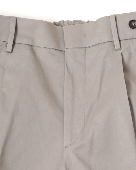 BERWICHコットンストレッチ ワンプリーツ テーパードパンツ【BERTO/べルト】07l