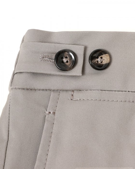 BERWICHコットンストレッチ ワンプリーツ テーパードパンツ【BERTO/べルト】11l