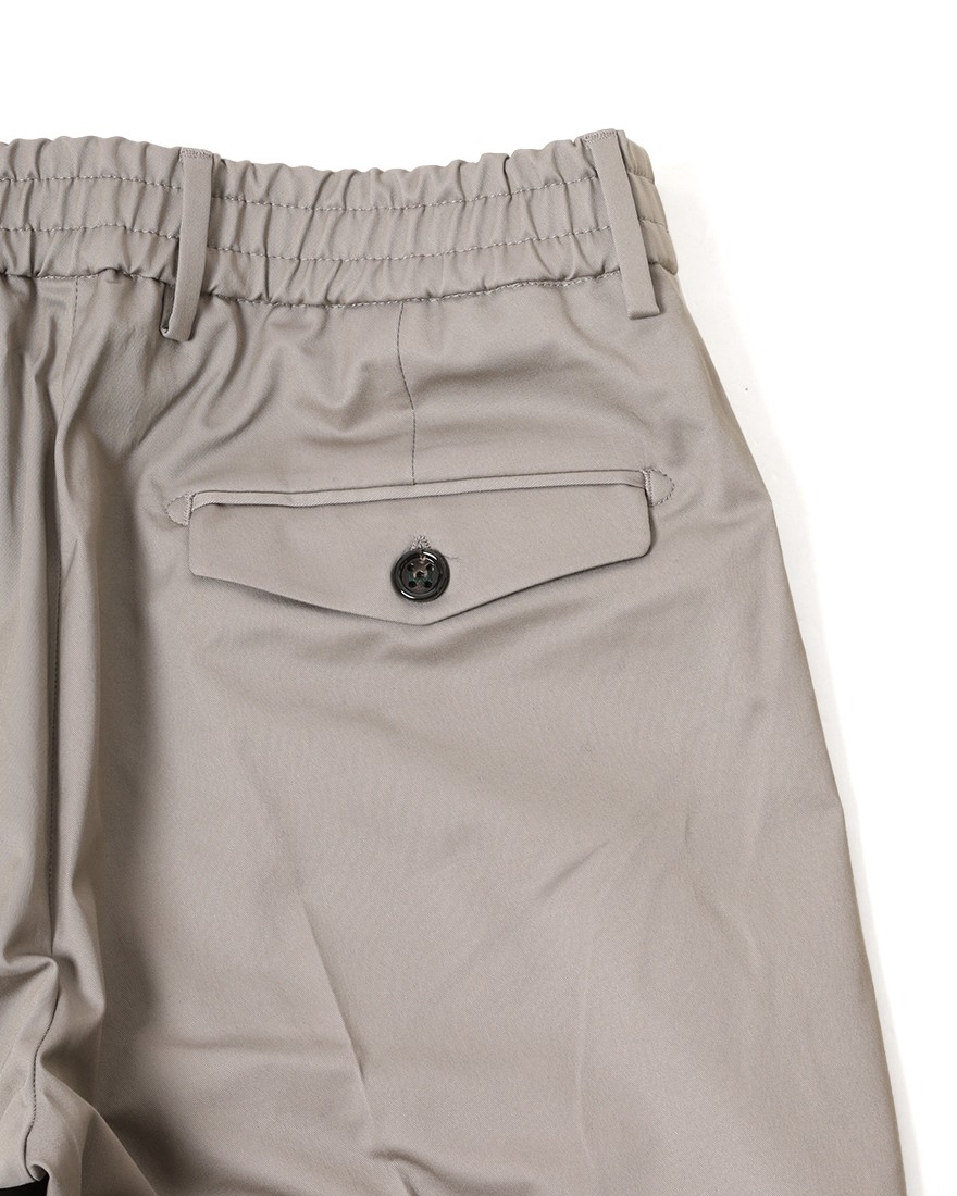 BERWICHコットンストレッチ ワンプリーツ テーパードパンツ【BERTO/べルト】18l