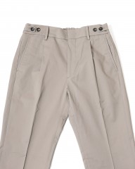 BERWICHコットンストレッチ ワンプリーツ テーパードパンツ【BERTO/べルト】mb_06l