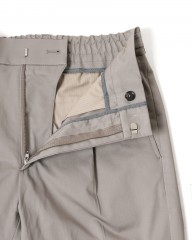 BERWICHコットンストレッチ ワンプリーツ テーパードパンツ【BERTO/べルト】mb_10l