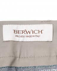 BERWICHコットンストレッチ ワンプリーツ テーパードパンツ【BERTO/べルト】mb_14l