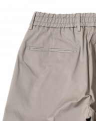 BERWICHコットンストレッチ ワンプリーツ テーパードパンツ【BERTO/べルト】mb_17l