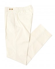 BERWICHコットンストレッチ ワンプリーツ テーパードパンツ【BERTO/べルト】mb_c1