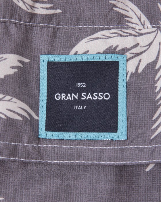 GRAN SASSOパームツリー柄 スイムショーツ13l