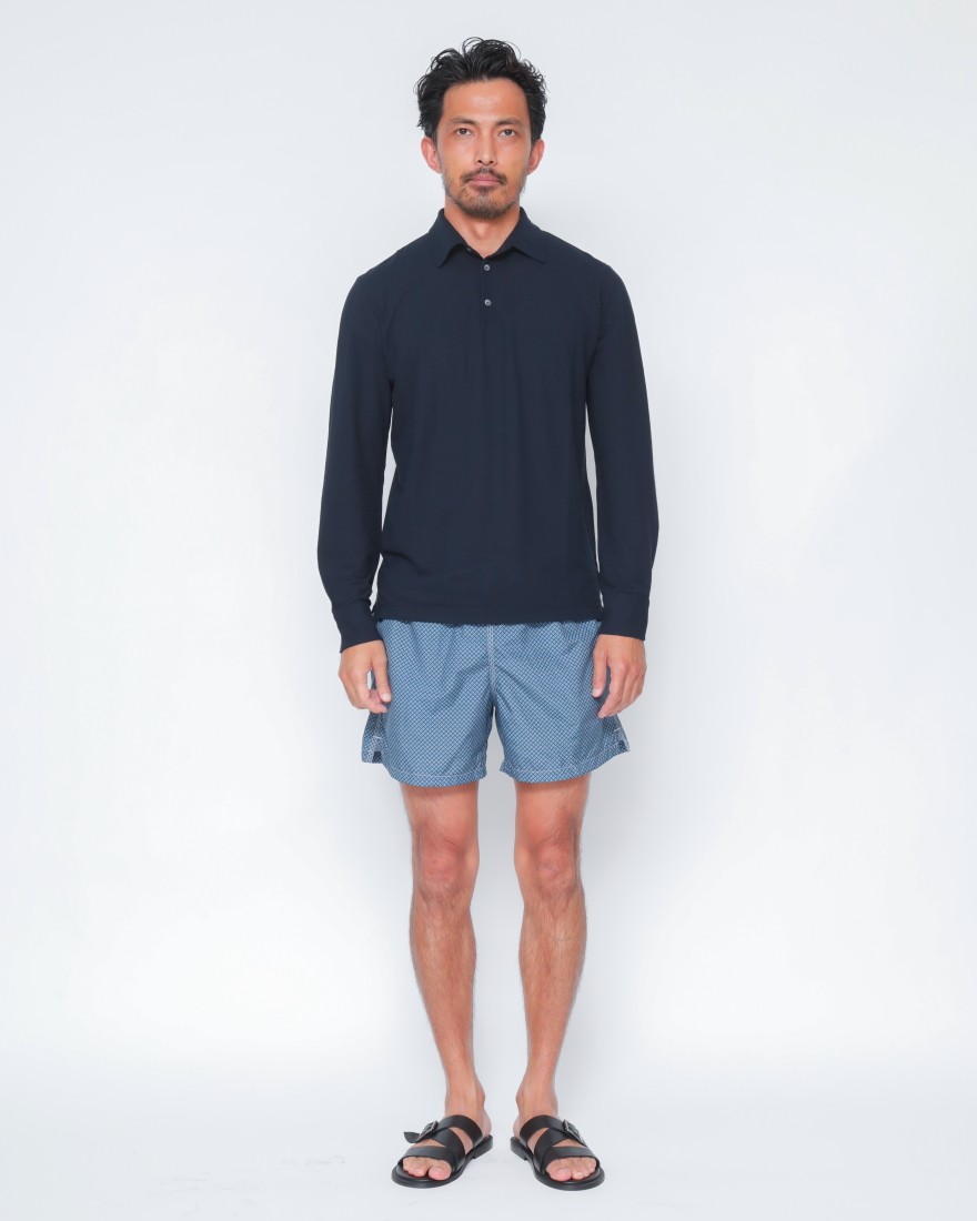 GRAN SASSOダイヤモンド柄 スイムショーツ27l